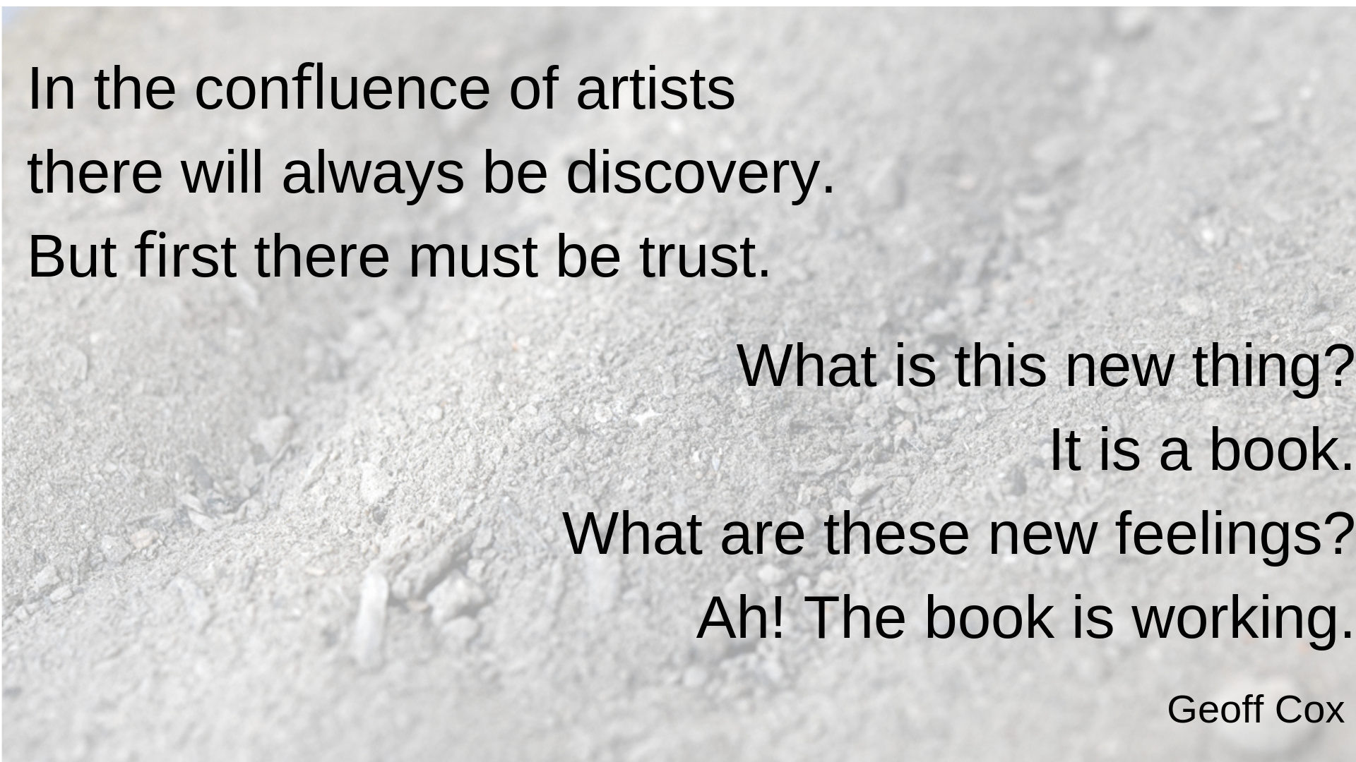 Confluence of Confluences The Birth of The Book - Miles Moore Ceramics